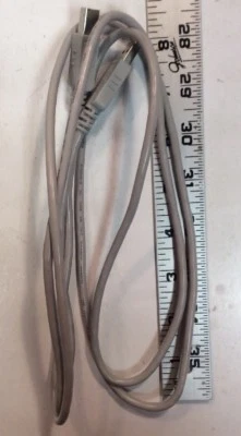 HP 60” USB Type A to Type B Shield Cable Grey 8120-8485 ElectronicsRecycled - Image 1 of 4
