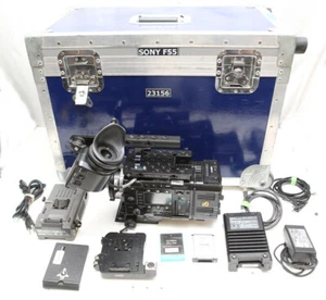Sony PMW-F55 CineAlta 4K Camera, Huge Kit, AXSM-R5, AXS-CR1, 512Gb Card, Case - Picture 1 of 24