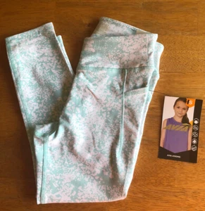 S 6/6x Avia High Waist Moisture Wicking Spandex Comfort Side Pocket Legging - Picture 1 of 7