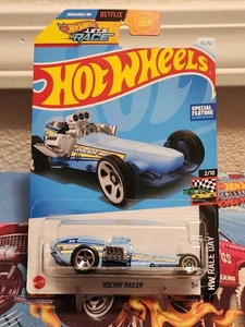 🔥2024 Hot Wheels Rockin' Raller Blue #75 2/10🔥 - Bild 1 von 3
