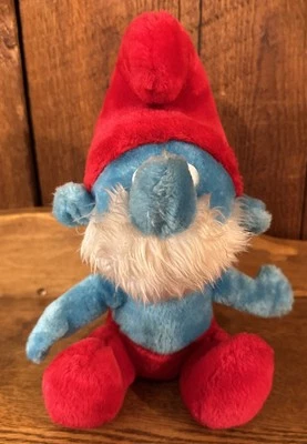 Vintage 1979 PAPA SMURF 10" PLUSH - Image 1 of 4