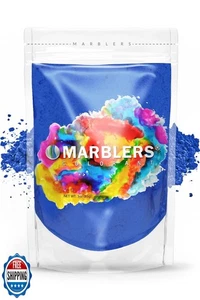 MARBLERS Blue Mica Powder Colorant [Gentle Blue] 3oz (85g) | Cosmetic | Epoxy - Picture 1 of 5