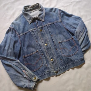 Vintage 1950s Levis Test Arcuate Stitch 2nd Type T-Back Denim Jacket Rare - Picture 1 of 10