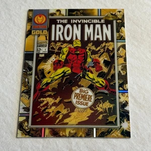 Marvel Iron Man Gold 2025 Marvel Chrome Topps IM-3 - Imagen 1 de 2