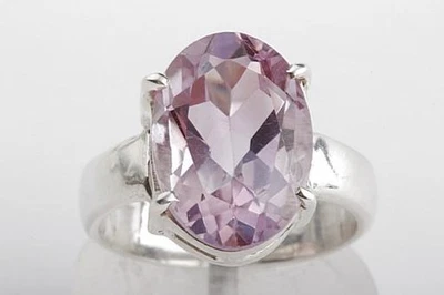  Ring in 925 er Sterling Silber mit Amethyst Amethysten fein!   - Bild 1 von 4