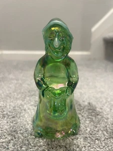 Green Opalescent Look Witch Fenton Glass Mould By Mosser - Picture 1 of 5