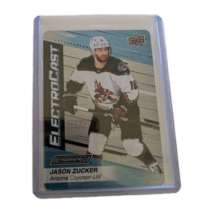 Jason Zucker 2023-24 Upper Deck Engrained Electrocast #EC-46 Arizona Coyotes - Bild 1 von 2