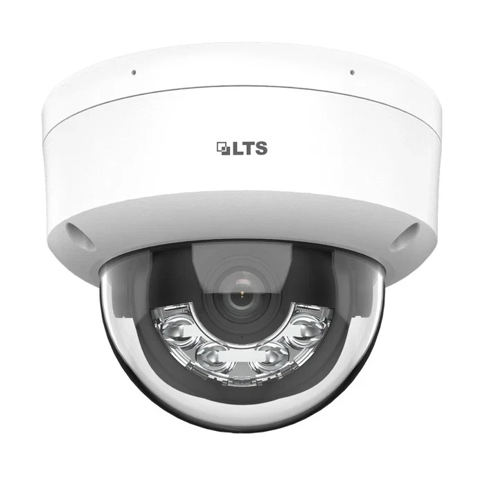 CMIP7C42WI-28MDA Lts w/ audio IP PoE Camera h1 Platinum 4 MP Color 24/7 Dome - Image 1 of 4