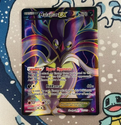 Malamar EX 115/119 Full Art Holo Ultra Rare XY Phantom Forces Pokemon Card LP - Image 1 of 3