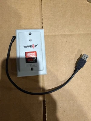Rf Ideas RDR-805W1AGU-RA pcProx Plus Wave ID Badge Reader Surface Mount Gray - Image 1 of 2
