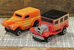 Vintage Micro Machines Insiders Willy's Van And Ford Woody..  - Picture 1 of 13