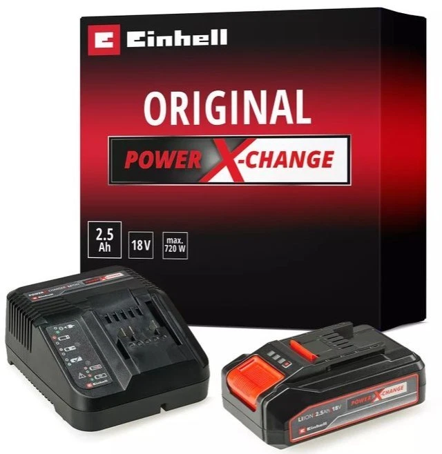Einhell Power X-Change 4512097 18 V 2.5 AH Starter Kit Batteria - Immagine 1 di 1
