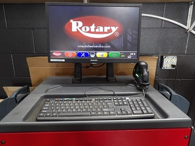 Máquina de alineación de ruedas giratoria 1070 como nueva Foto 1 de 4