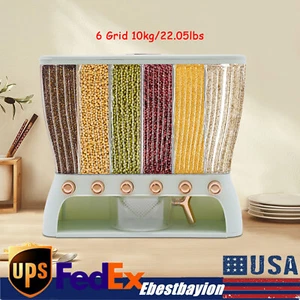 Cereal Dispenser Kitchen Food Storage Container Airtight Dry Food Storage Box - Picture 1 of 16