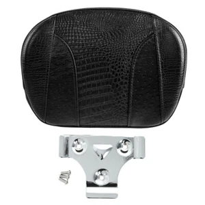 Sissy Bar Passenger Backrest Pad Fit For Harley Touring Road Glide 1994-Up Black - Picture 1 of 5