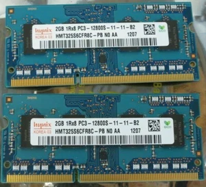 HMT325S6CFR8C-PB Hynix 4GB Kit (2 x 2GB) PC3-12800 DDR3-1600MHz MACBOOK AIR - Picture 1 of 1