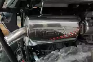 MBRP Kawasaki Teryx KRX 1000 Slip-On Perf. Series Exhaust - Foto 1 di 4