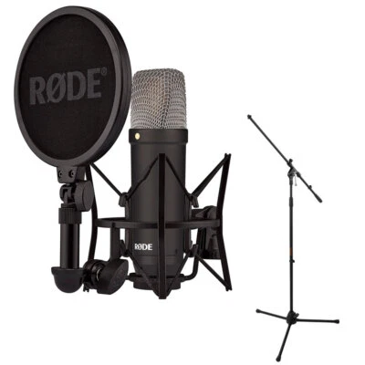 Rode NT1 Signature Series Studio Condenser Microphone w/ Fixed Boom - Image 1 of 4