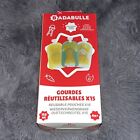 Badabulle Pack of 15 Reusable Food Storage Pouches Multicolored 