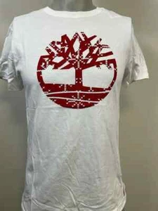 Timberland Mens Short Sleeve Cookie Tree Logo Holiday T-Shirt A1Z5K-100 SIZE : M - Picture 1 of 7