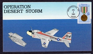 1991 Operation Desert Storm/Desert Shield (2551) - T-Bear FDC TB133 - Picture 1 of 1
