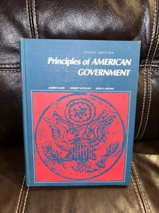Principles of American Government Sixth Edition Saye/Pound/Allums 1970 - Picture 1 of 4
