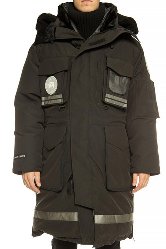 CANADA GOOSE NUOVISSIMO PARKA NERO CANADA OCA EDIZIONE NEVE MANTRA MEDIUM PER JUUN.J