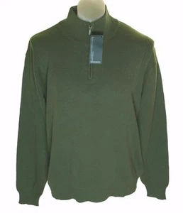 Hombre Auténtico Brooker Cremallera Jersey Suéter Xgrande Xl - Imagen 1 de 2