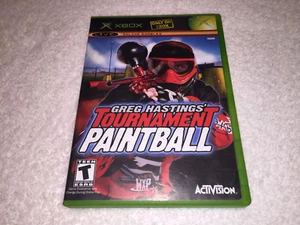 Greg Hastings' Tournament Paintball (Microsoft Xbox) Original Complete Excellent - Picture 1 of 3