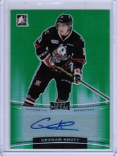 2014-15 LEAF METAL HOCKEY GREEN PRISMATIC AUTO CARDS (BA-XXX) U-Pick From List