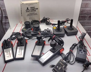 Atari Game Controller Lot Pro System Paddles Joy Stick Gemini - Bild 1 von 13