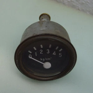 Oldtimer EL Manometer Druckmesser Ladedruckmesser - Bild 1 von 3