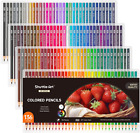 136 Colouring Pencils, Soft Core Coloured Pencils Set For Adult Colouring Books,
