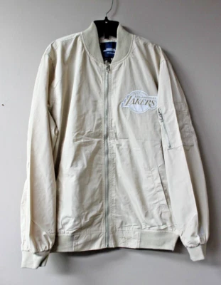 Nuevo NBA Los Angeles Lakers City Edition Cremallera Nylon Chaqueta Hombre M Foto 1 de 3