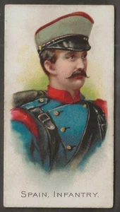 ATC A.T.C. (USA)-MILITARY UNIFORMS 1894 ("A" TYPE SET BACK)-#21- QUALITY CARD!! - Picture 1 of 2