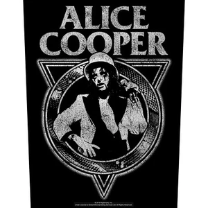 ALICE COOPER SNAKESKIN LARGE PRINTED BACK PATCH OFFICIALLY LICENSED - Picture 1 of 5