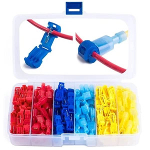 Kit 22-10 AWG 120 STCK. T Abgriff Drahtverbinder Schnellspleiß Draht Cooper Terminals - Bild 1 von 4