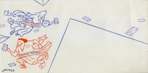 CHALAND BONNES NOUVELLES MAUVAISES NOUVELLES ENVELOPPE IMAGES NOUVELLES - Picture 1 of 1