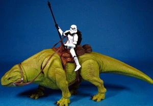 STAR WARS LEGACY DEWBACK & SANDTROOPER TATOOINE LOOSE COMPLETE WALMART EXCLUSIVE - Picture 1 of 1