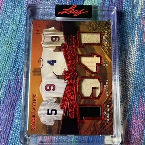 Camiseta deportiva Joe DiMAGGIO TED WILLIAMS 1941 usada en juegos Segunda Guerra Mundial Superlativa - Imagen 1 de 7