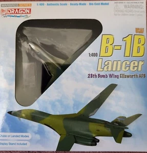 Dragon Models 1:400 B-1B Lancer USAF 28th BW, 34th BS Thunderbirds Dakota Posse - Picture 1 of 2