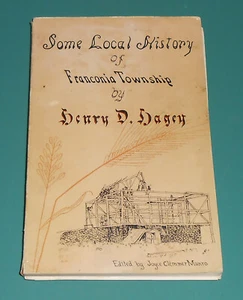 Vintage History of Franconia Township PA Henry Dagey Fraktur Montgomery Co PA - Picture 1 of 17