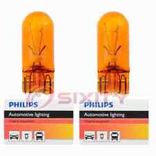 2 pc Philips Front Side Marker Light Bulbs for Honda Fit Odyssey 2005-2014 fr