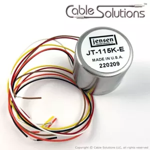 Microphone Input Transformer, 1:10 Step-up, Jensen Transformers JT-115K-E - Picture 1 of 6