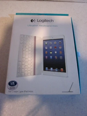 Logitech Teclado Ultradelgado Mini iPad Mini (920-005116) En Caja Blanco - Imagen 1 de 4