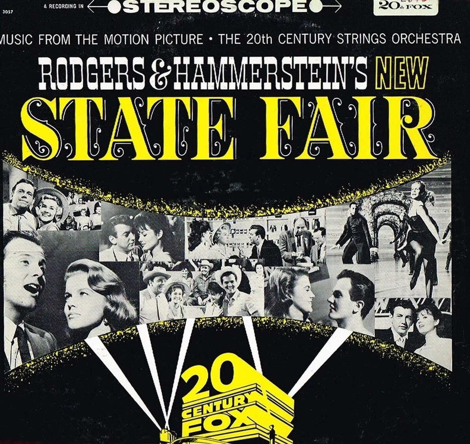 Rogers & Hammerstein's New State Fair, Vinyl  LP, SFX 3057, Steroscope 20th Fox - Image 1 of 1
