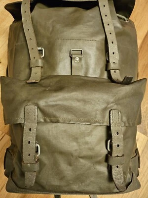 Rucksack Schweiz Armee Militär Pionier gummiert 1979 neuwertig unbenutzt selten - Bild 1 von 4