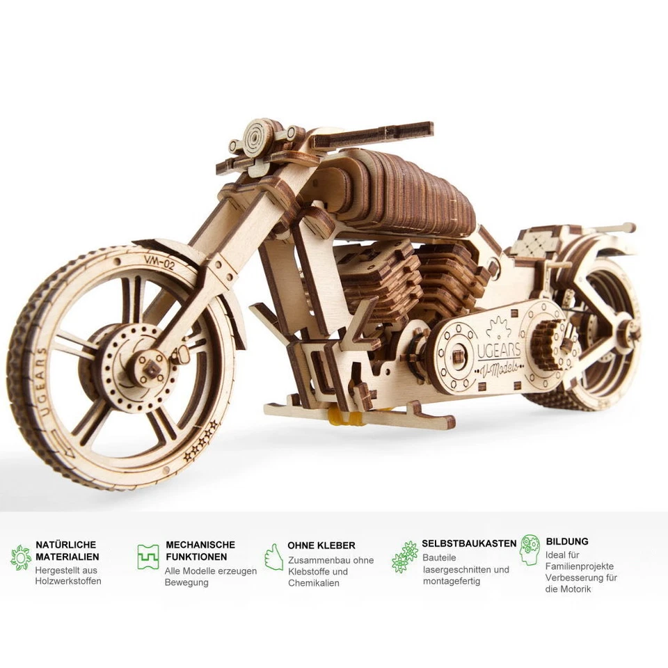 Ugears Collectible Moto Vm-02