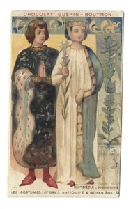 Bourgeoisie (XIIIe) -- Chromo Chocolat Guérin Boutron - Trade card - Imagen 1 de 2