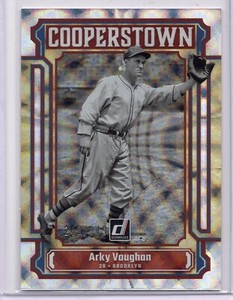 Arky Vaughan 2023 Panini Donruss Baseball #CT3 Cooperstown /349 Brooklyn